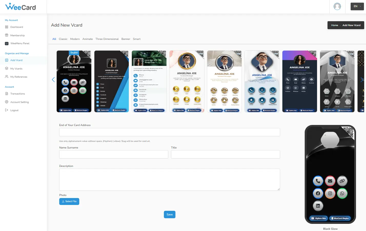 weecard hero video